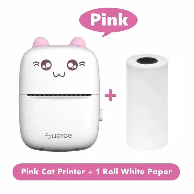 Cute HD Photo Printer Mini Drucker
